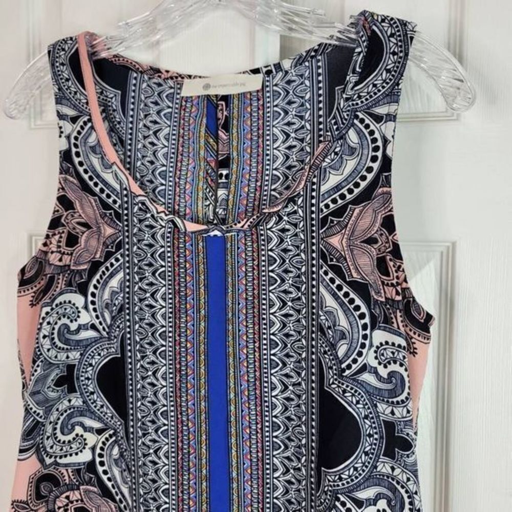 🤍 Impeccable Pig Sleeveless Dress Lightweight Scoop Neck || Size Medium🩵 - Picture 2 of 9